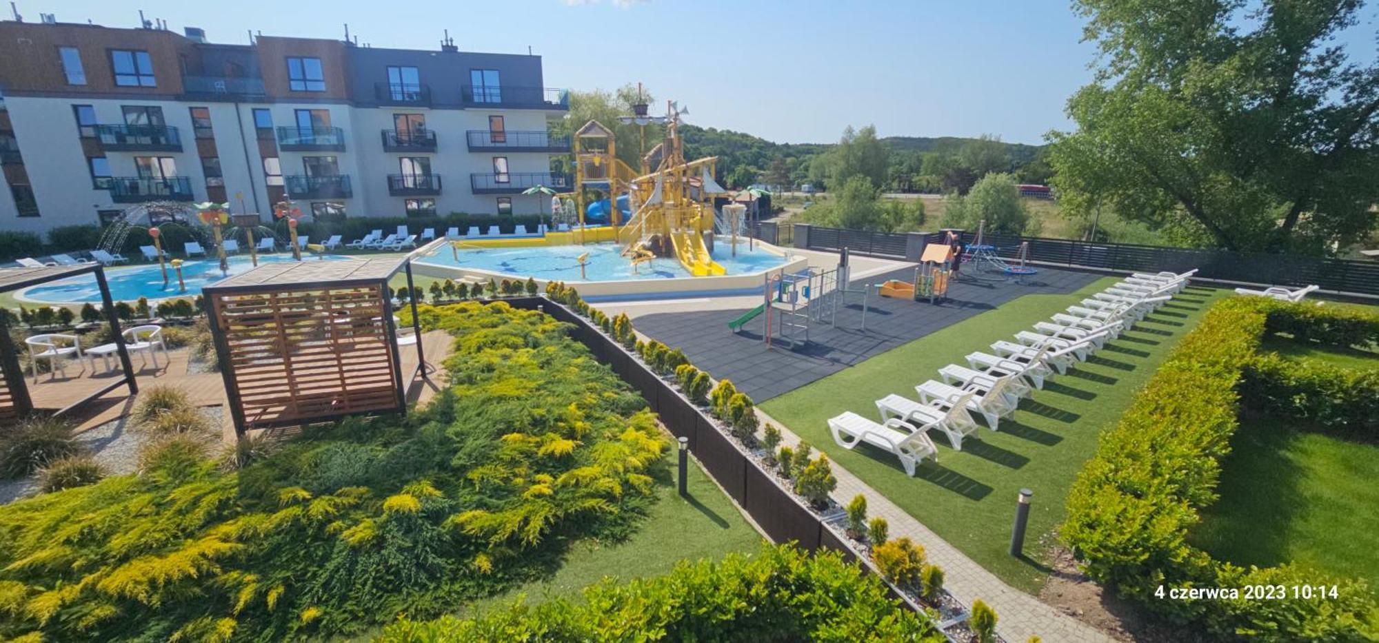 Bel Mare Patio B217 Lägenhet Miedzyzdroje Exteriör bild